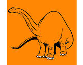Dibujo Braquiosaurio II pintado por gameba