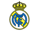 Dibujo Escudo del Real Madrid C.F. pintado por martincito
