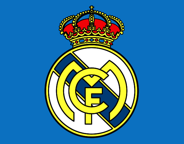 Dibujo Escudo del Real Madrid C.F. pintado por nayi2