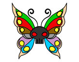 Dibujo Mariposa Emo pintado por martincito