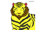 Dibujo Tigre 3 pintado por jaquelline