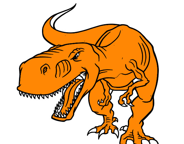 dinosario REX enojado