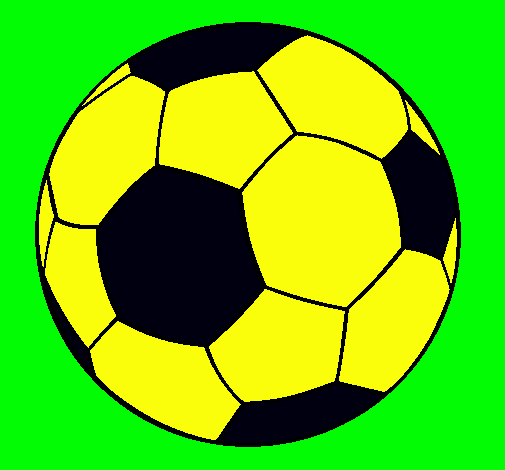 Dibujo Pelota de fútbol II pintado por alamo