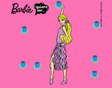 Dibujo Barbie flamenca pintado por kityflu15