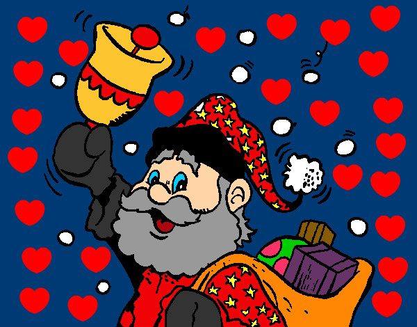 Papa Noel y su campanita