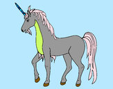 Dibujo Unicornio II pintado por DIANAB