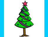 Dibujo Árbol de navidad II pintado por PATOSOL