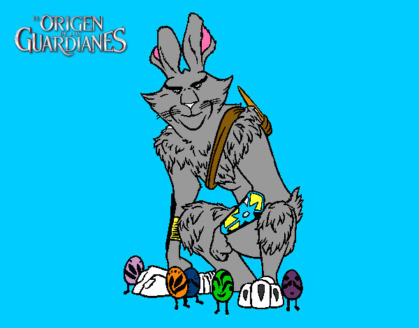 Dibujo Bunny, el conejo de Pascua pintado por lauris123