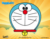 Dibujo Doraemon, el gato cósmico pintado por superbea
