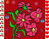 Dibujo Flores pintado por Irli