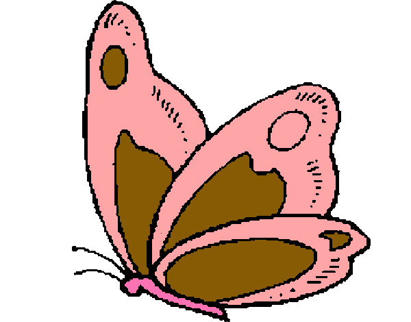 Dibujo Mariposa 14 pintado por Crislay