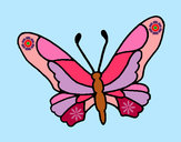 Dibujo Mariposa 6a pintado por PMB14