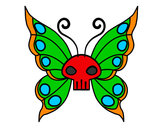 Dibujo Mariposa Emo pintado por alfonsito4