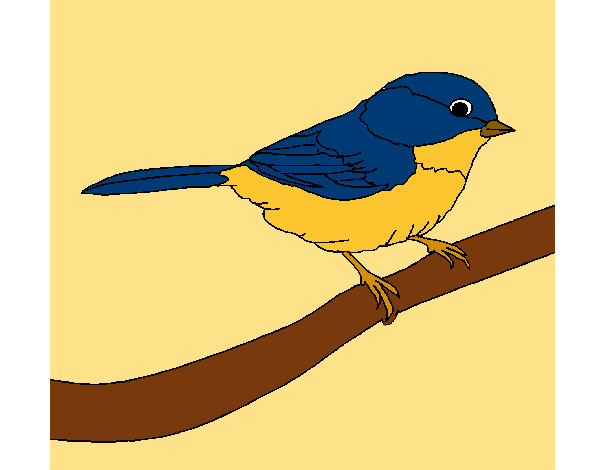 Dibujo Pájarito 1 pintado por Eddarosa