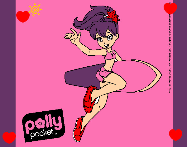 Dibujo Polly Pocket 3 pintado por cadance