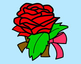 Dibujo Rosa, flor pintado por JuanHdeZ