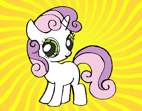 Dibujo Sweetie belle pintado por pepaloca