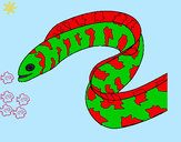 Dibujo Anguila pintado por Cchicle