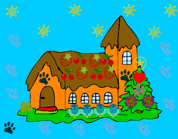 Dibujo Casa 1 pintado por nanni 