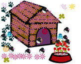 Dibujo Caseta para perros pintado por salma59522