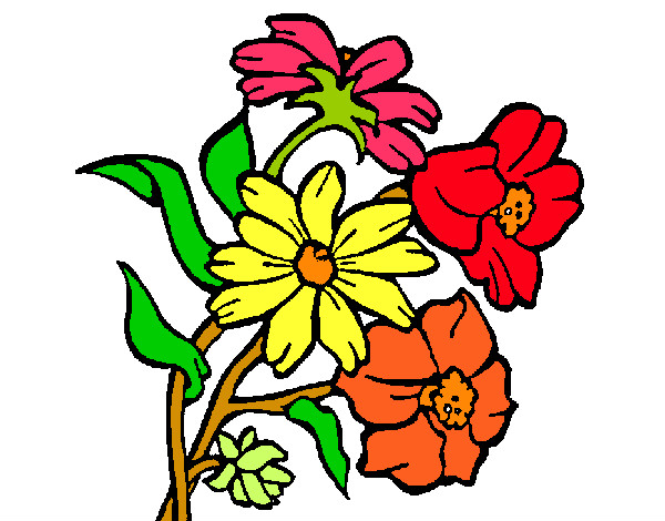 Dibujo Flores pintado por Eddarosa