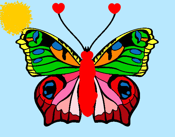 Dibujo Mariposa 20 pintado por Danneliese