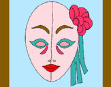 Dibujo Máscara italiana pintado por fridis45