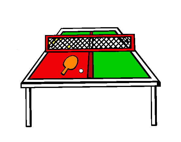 Dibujo Tenis de mesa 1 pintado por arturo8a