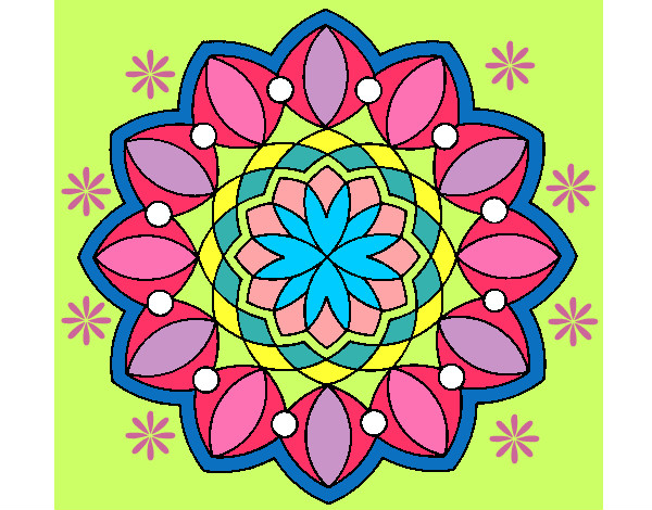 Dibujo Mandala 20 pintado por gesto81