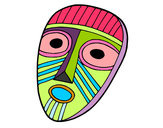 Dibujo Máscara sorprendida pintado por aaroni