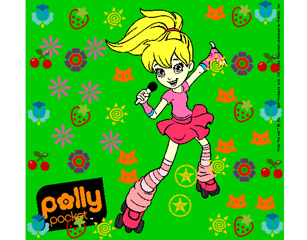 Dibujo Polly Pocket 2 pintado por violetta80