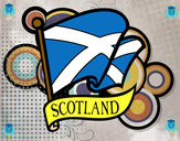 Dibujo Bandera de Escocia pintado por laKattiOMG