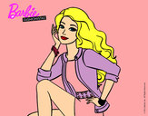 Dibujo Barbie súper guapa pintado por yuliana444