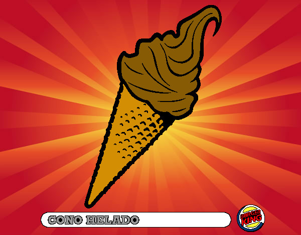 Dibujo Cono helado pintado por airarmi