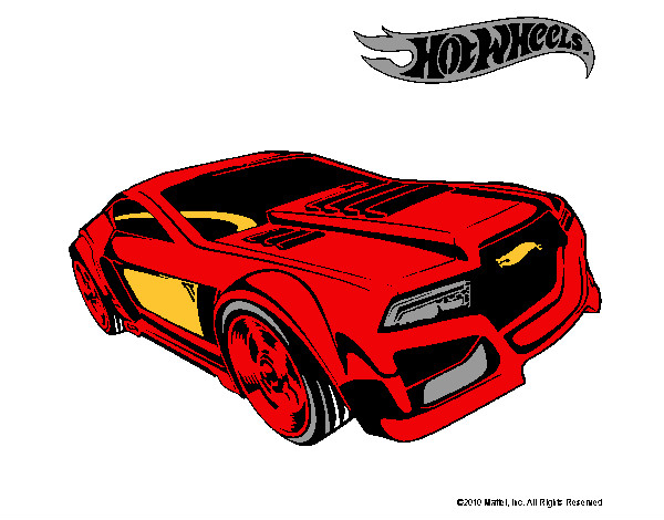 Dibujo Hot Wheels 5 pintado por JOSECARRAS