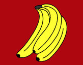 Dibujo Plátanos pintado por yuliana444