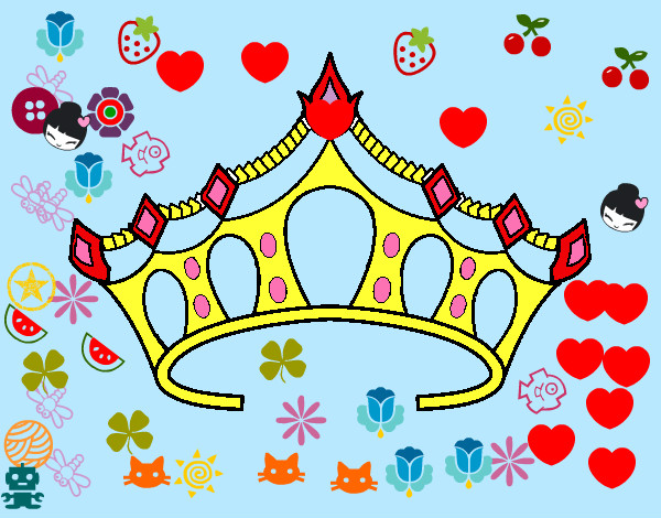 Dibujo Tiara pintado por MARTINAG