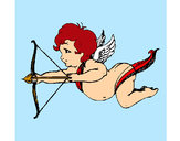 Dibujo Cupido volando pintado por brandwon