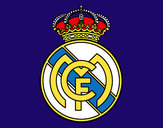 Dibujo Escudo del Real Madrid C.F. pintado por izco6