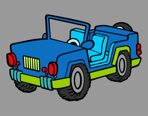 Dibujo Jeep pintado por yuliana444