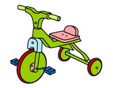 Dibujo Triciclo infantil pintado por nayelhis