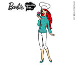 Dibujo Barbie de chef pintado por rockcio