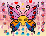 Dibujo Mariposa Emo pintado por mavg