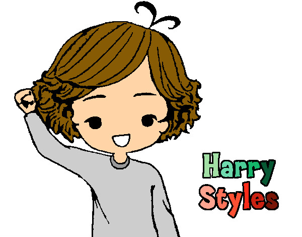 Dibujo Harry Styles pintado por Agus0509