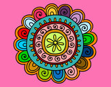 Dibujo Mandala alegre pintado por Judith5201