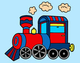 Dibujo Locomotora de vapor pintado por ani123