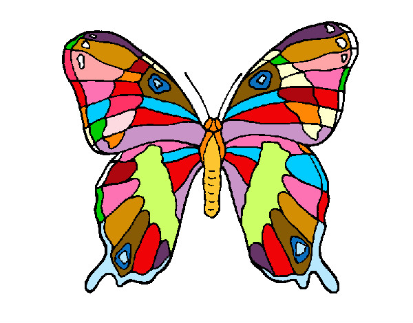 Dibujo Mariposa 7a pintado por johaniita 