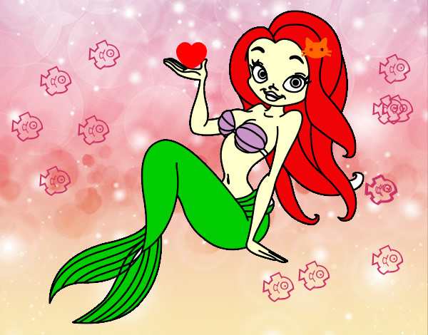 Dibujo Sirena sexy pintado por anacaaaaaa