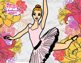 Dibujo Barbie en segundo arabesque pintado por andre_1