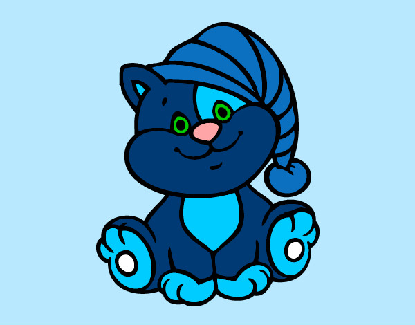 gato azul